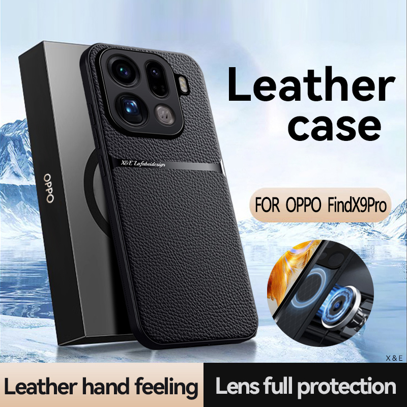Camera Leather Case - เคสสำหรับ OPPO Find X9 Pro X9