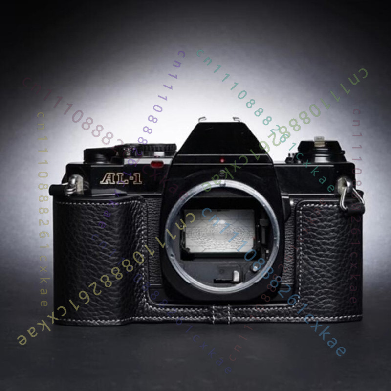 Camera Leather Case - กระเป๋ากล้องหนังแท้แบบครึ่งตัว 1 ชิ้น ทำมือ สำหรับ Canon