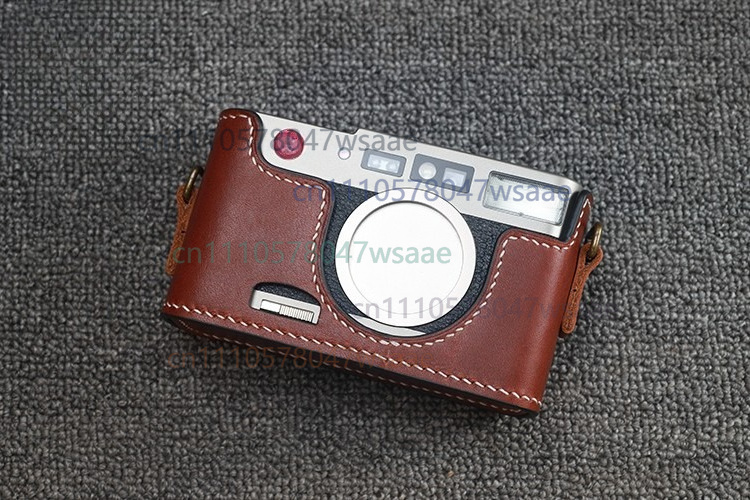 Camera Leather Case - ฝาครอบป้องกันหนังกล้อง 1 ชิ้นสำหรับเคสกล้องไลก้า ซีเอ็ม