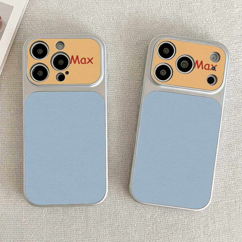 Camera Leather Case - เคสโทรศัพท์สีด้าน Dopamine Hit สำหรับ iPhone 17