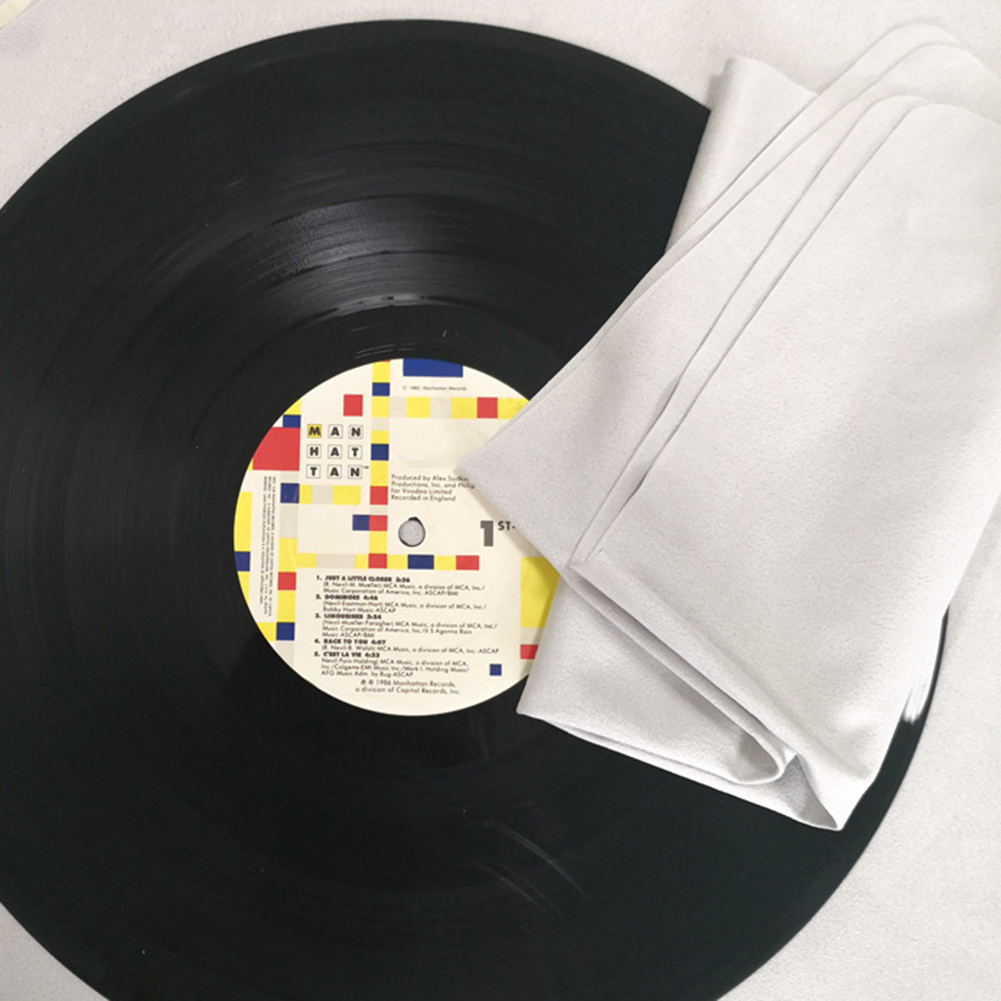 5 ชิ้น ผ้าทำความสะอาดซีดี ผ้าไ - Vinyl Record Cleaner บทวิจารณ์และราคา