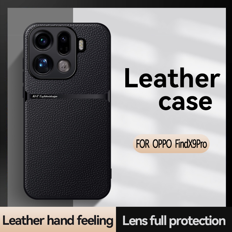 เคสสำหรับ OPPO Find X9 Pro X9  - Camera Leather Case บทวิจารณ์และราคา