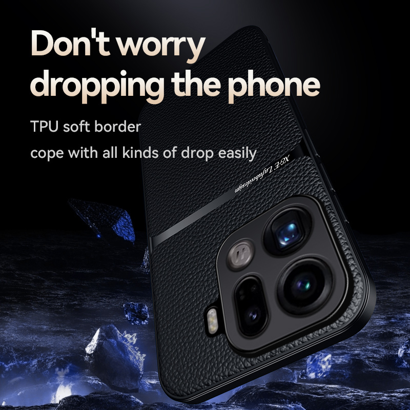 เคสสำหรับ OPPO Find X9 Pro X9  - Camera Leather Case บทวิจารณ์และราคา