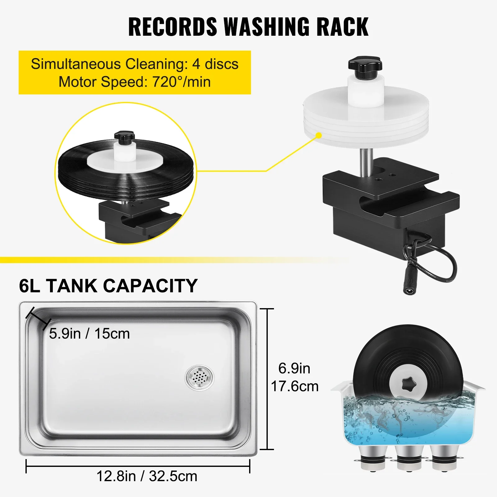 เครื่องทำความสะอาดแผ่นเสียงไวน - Vinyl Record Cleaner บทวิจารณ์และราคา