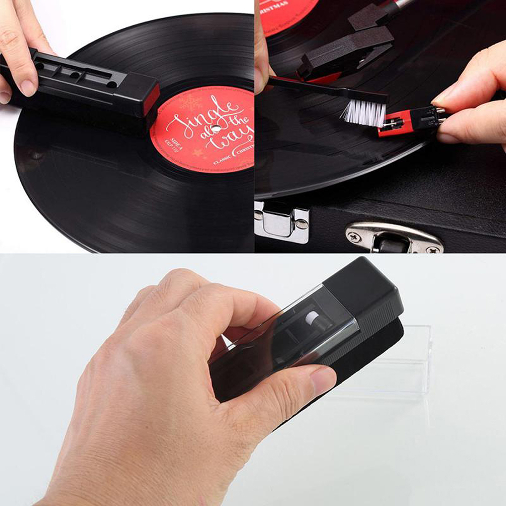 แปรงทำความสะอาดฝุ่นไวนิลป้องกั - Vinyl Record Cleaner บทวิจารณ์และราคา