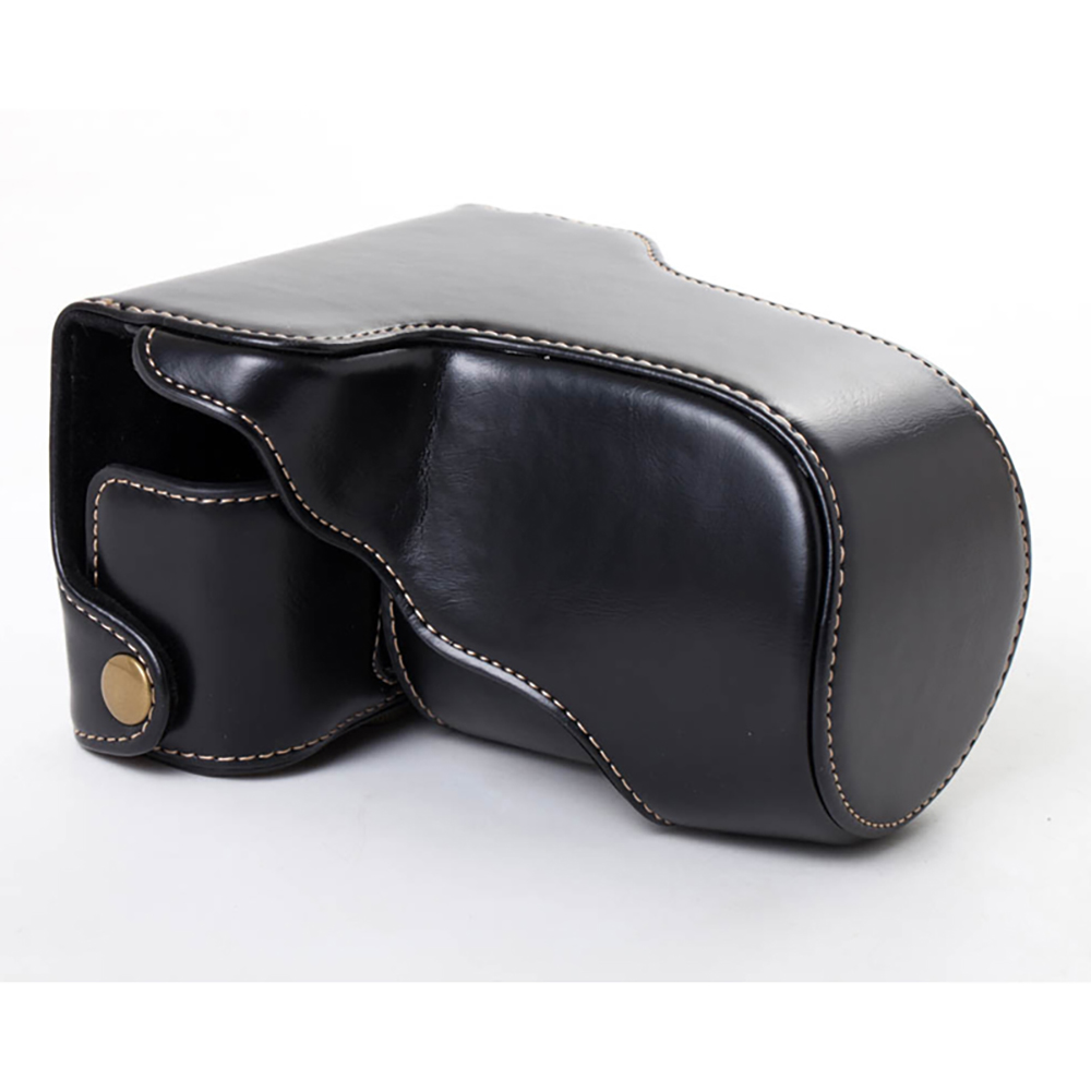 กระเป๋ากล้องหนัง PU พร้อมซองใส - Camera Leather Case บทวิจารณ์และราคา