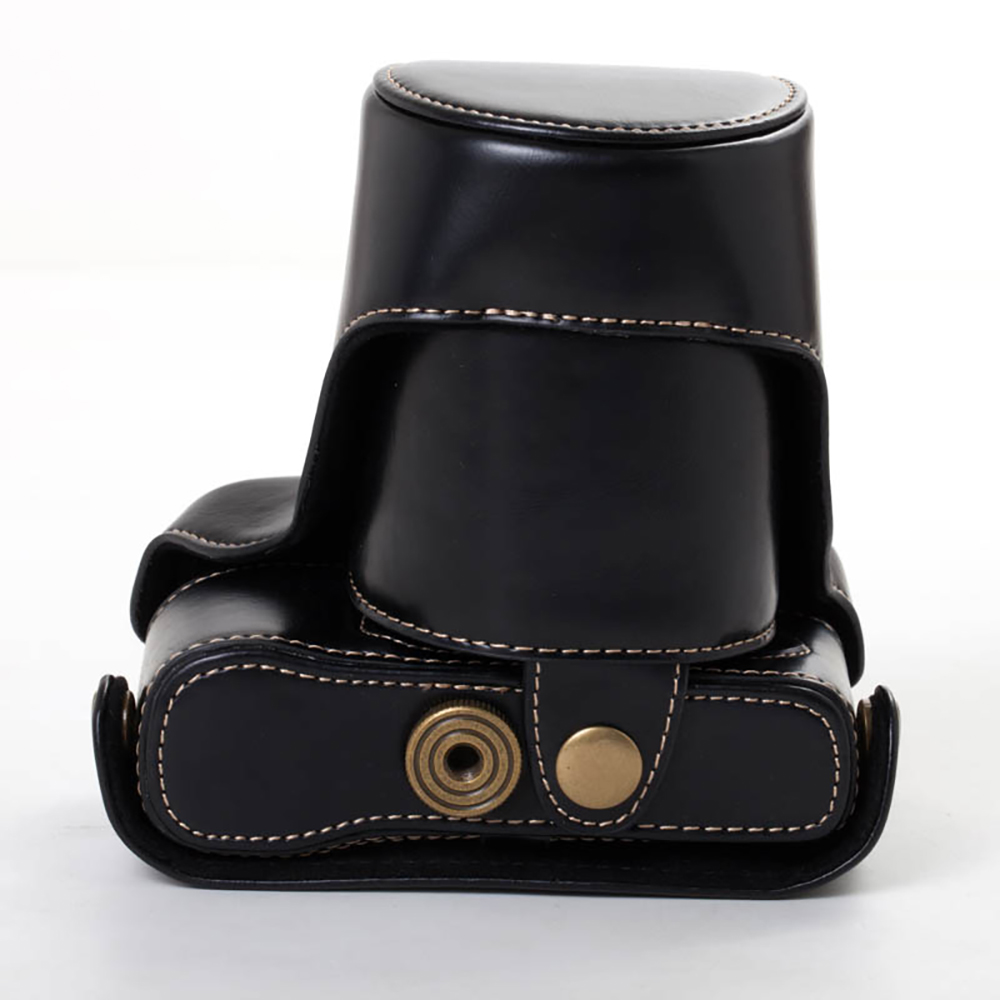 กระเป๋ากล้องหนัง PU พร้อมซองใส - Camera Leather Case บทวิจารณ์และราคา
