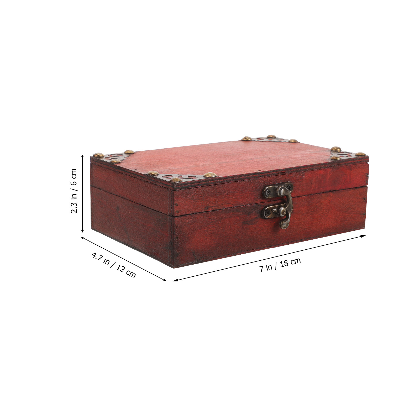 กล่องเก็บของไม้สไตล์วินเทจขนาด - Collectible Vintage Photos บทวิจารณ์และราคา