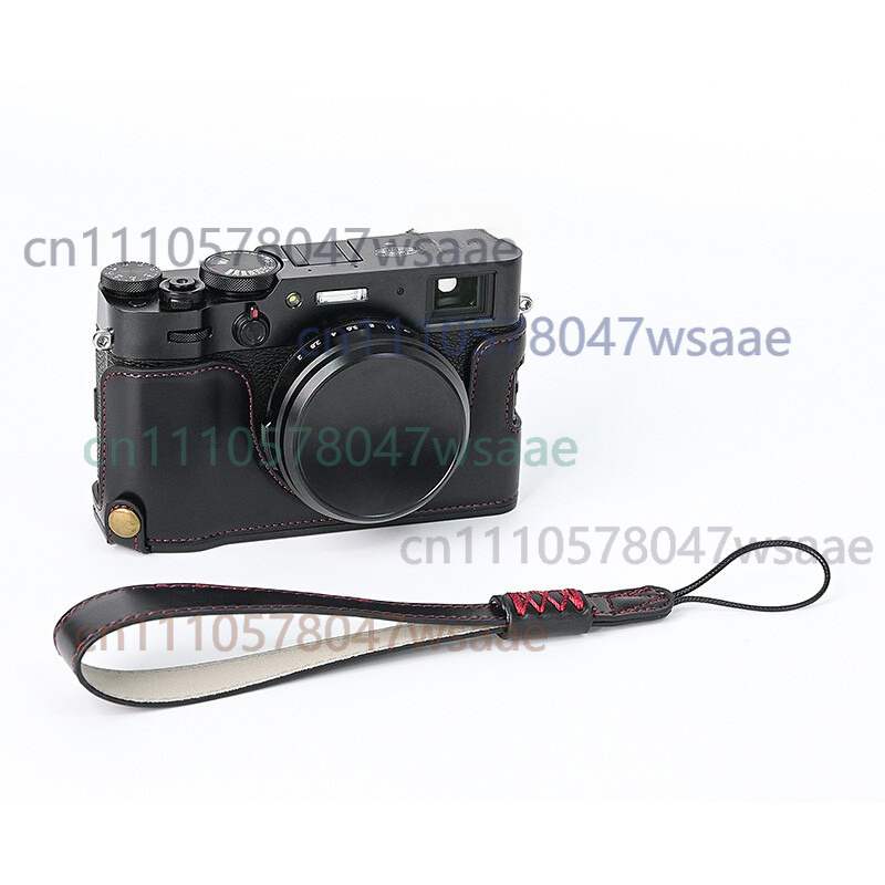 1 ชิ้น ซองหนังครึ่งใบสำหรับ FU - Camera Leather Case บทวิจารณ์และราคา