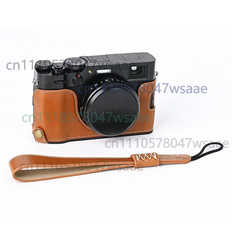 1 ชิ้น ซองหนังครึ่งใบสำหรับ FU - Camera Leather Case บทวิจารณ์และราคา