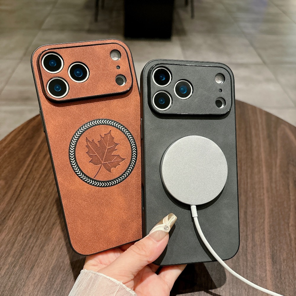 เคสหนังแม่เหล็กสำหรับ iPhone 1 - Camera Leather Case บทวิจารณ์และราคา