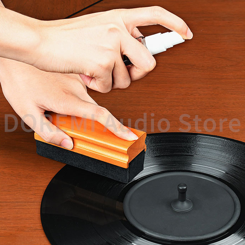 Anti-Static บันทึกไวนิลแปรงทํา - Vinyl Record Cleaner บทวิจารณ์และราคา