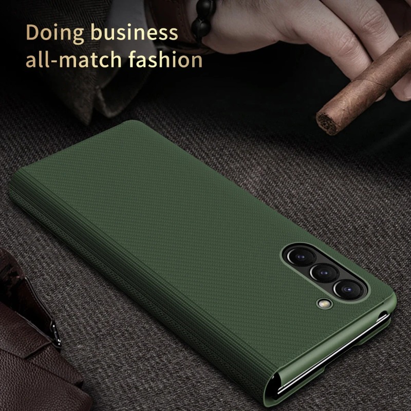 Simple Stripeแม่เหล็กหนังสําหร - Camera Leather Case บทวิจารณ์และราคา