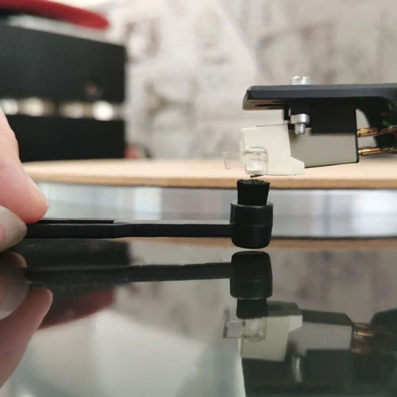แปรงสไตลัสตลับจานหมุนสำหรับเคร - Vinyl Record Cleaner บทวิจารณ์และราคา