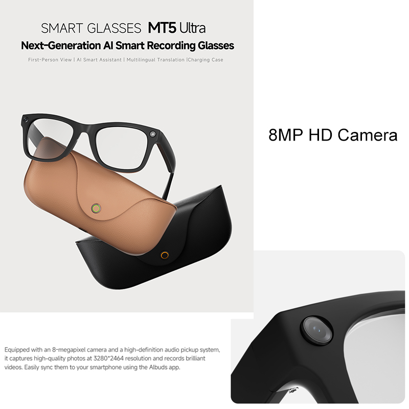 แว่นตาอัจฉริยะหนังแท้ปี 2026 พ - Camera Leather Case บทวิจารณ์และราคา
