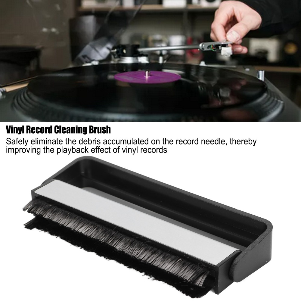แปรงทำความสะอาดแผ่นเสียงไวนิลป - Vinyl Record Cleaner บทวิจารณ์และราคา
