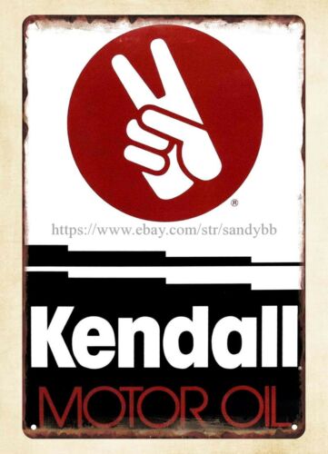 ป้ายโลหะของ Kendall Motor Oil  - Vintage Collectibles Store บทวิจารณ์และราคา