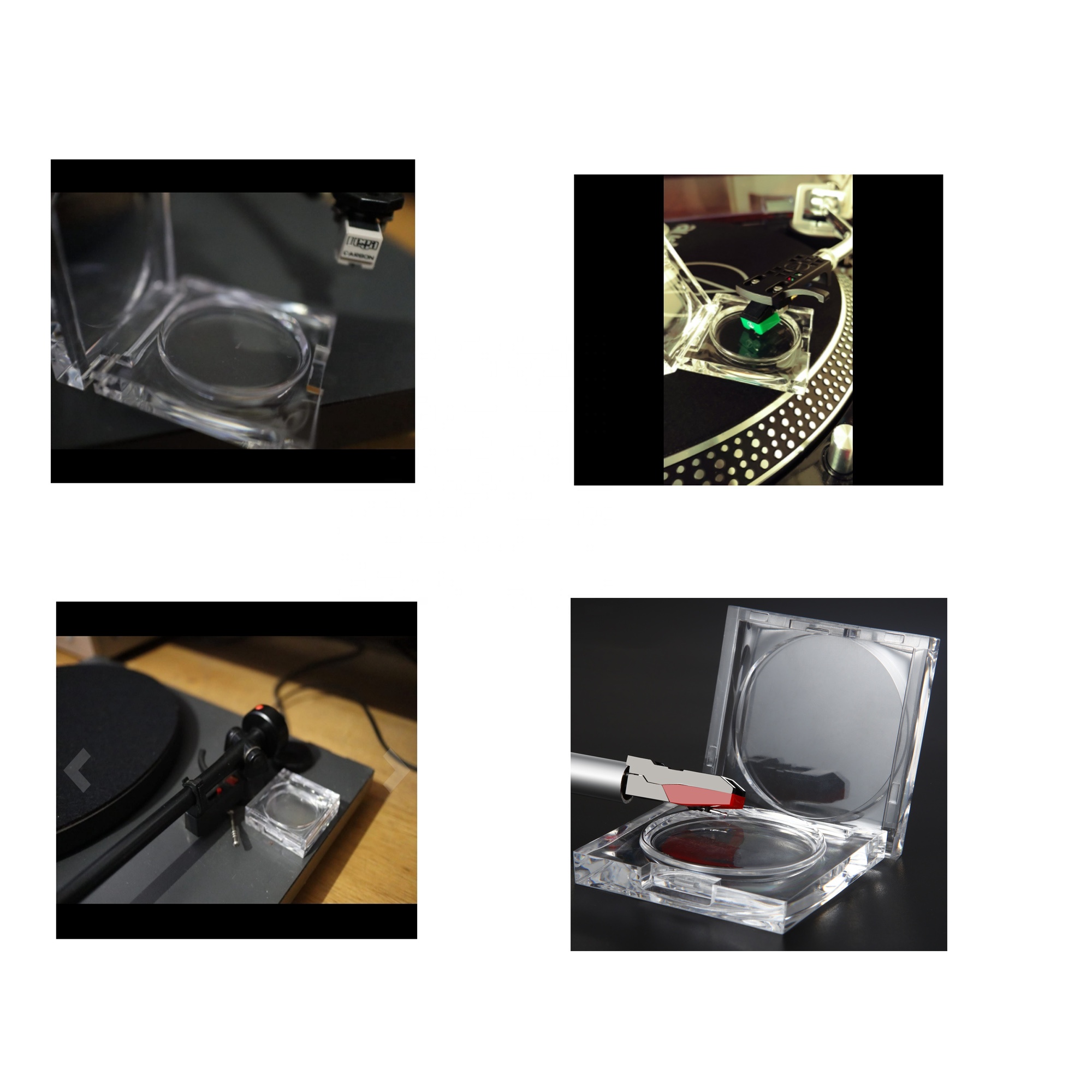 แผ่นเสียงเข็มทําความสะอาดแผ่นเ - Vinyl Record Cleaner บทวิจารณ์และราคา