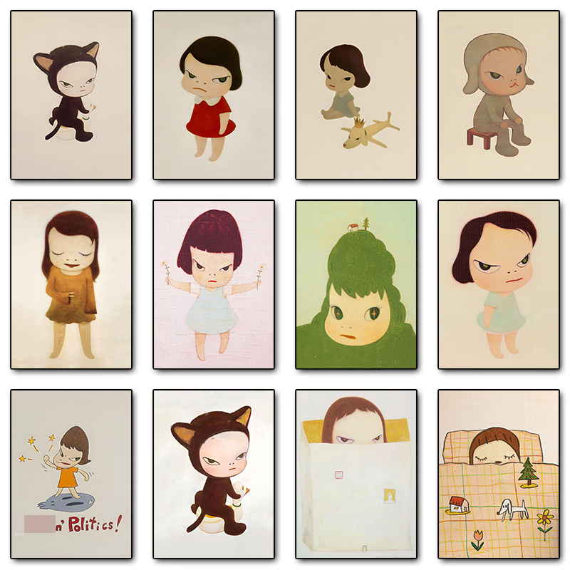 1 ชิ้น ภาพวาดบนผ้าใบไร้กรอบ โย - Vintage Toy Collector บทวิจารณ์และราคา